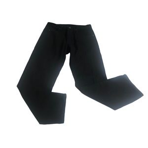 Wrangler Mens Jeans 33x32 Relaxed Fit Black Denim Mid Rise Western Work Pants